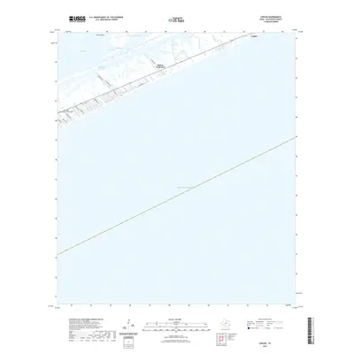 2022 Map of Caplen, 2022 Print