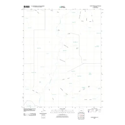 2010 Map of Capps Springs, 2010 Print