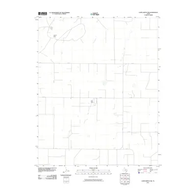 2010 Map of Capps Switch NW, 2010 Print