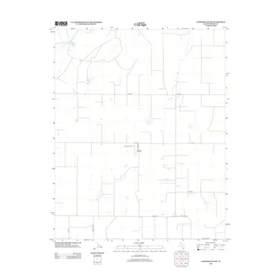 2012 Map of Capps Switch NW, 2012 Print
