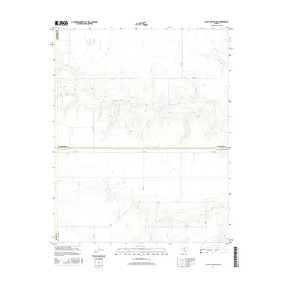 2016 Map of Capps Switch SE, 2016 Print