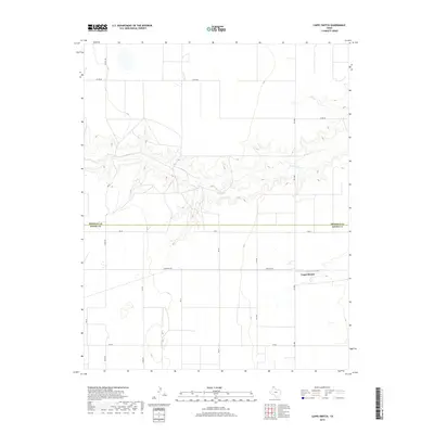 2019 Map of Capps Switch, 2019 Print