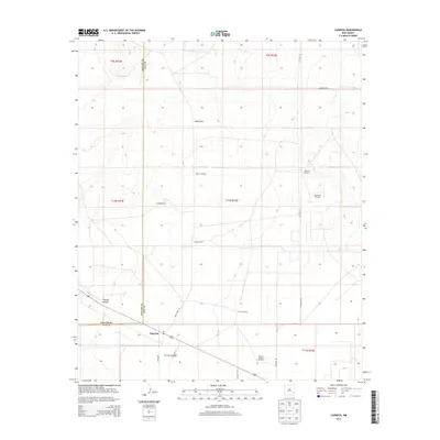 2013 Map of Caprock, 2013 Print