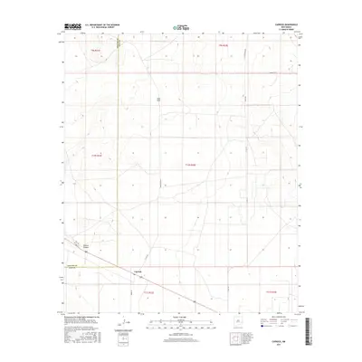 2017 Map of Caprock, 2017 Print