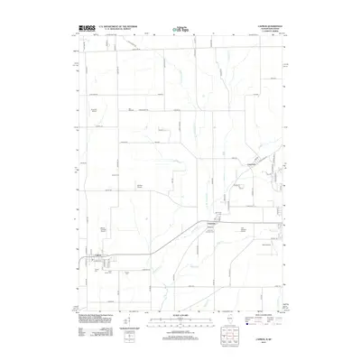 2012 Map of Capron, 2012 Print