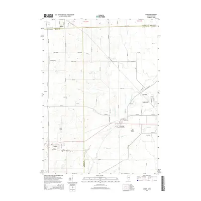 2015 Map of Capron, 2015 Print