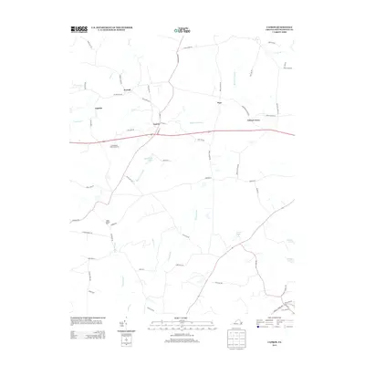 2013 Map of Capron, 2013 Print