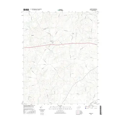 2016 Map of Capron, 2016 Print