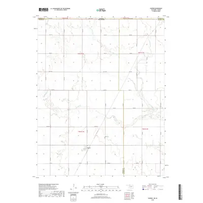 2018 Map of Capron, 2018 Print