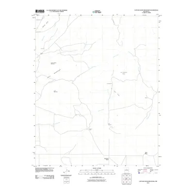 2010 Map of Captain Davis Mountain, 2010 Print