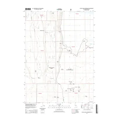 2015 Map of Captain Jacks Stronghold, 2015 Print