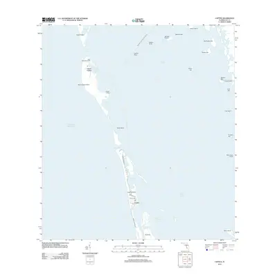 2012 Map of Captiva, 2012 Print
