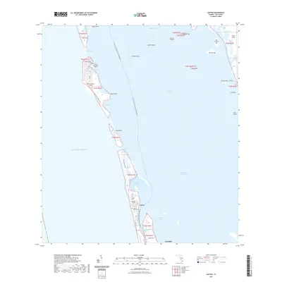 2021 Map of Captiva, 2021 Print