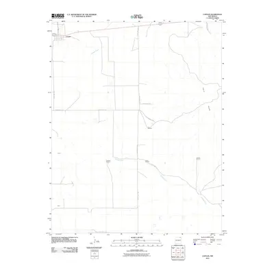 2010 Map of Capulin, 2010 Print