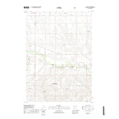 2017 Map of Caputa NE, 2017 Print