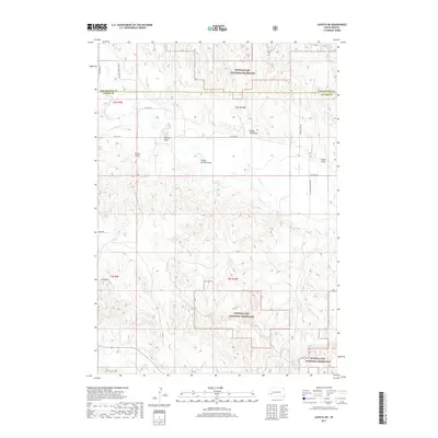 2017 Map of Caputa SW, 2017 Print