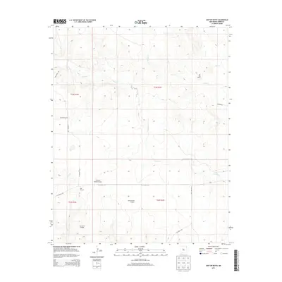 2013 Map of Car Top Butte, 2013 Print