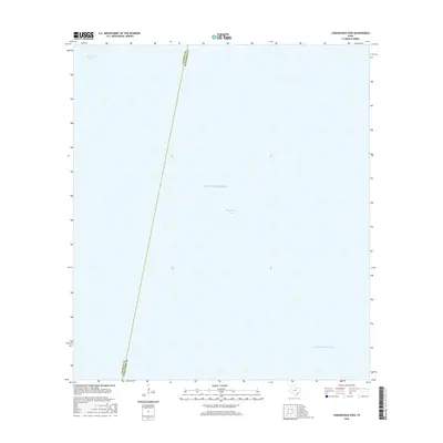 2016 Map of Carancahua Pass, 2016 Print