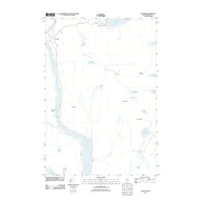2011 Map of Caratunk, 2011 Print
