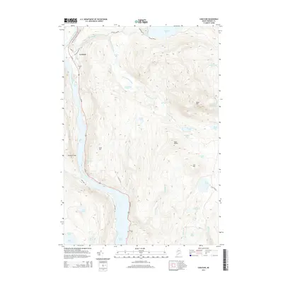 2014 Map of Caratunk, 2014 Print