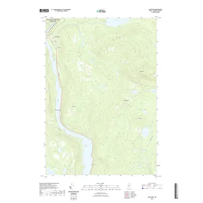 2021 Map of Caratunk, 2021 Print