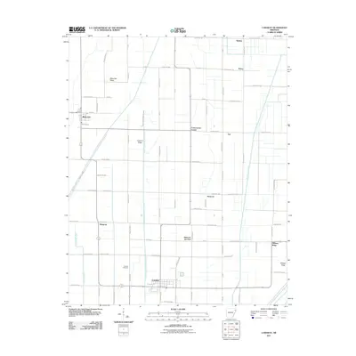 2011 Map of Caraway, 2011 Print