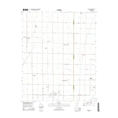 2014 Map of Caraway, 2014 Print