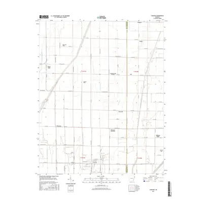 2017 Map of Caraway, 2017 Print