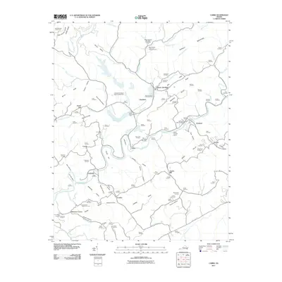 2011 Map of Carbo, 2011 Print