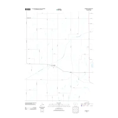 2013 Map of Carbon, 2013 Print