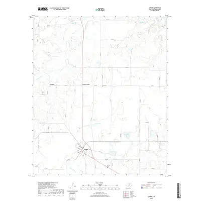 2019 Map of Carbon, 2019 Print