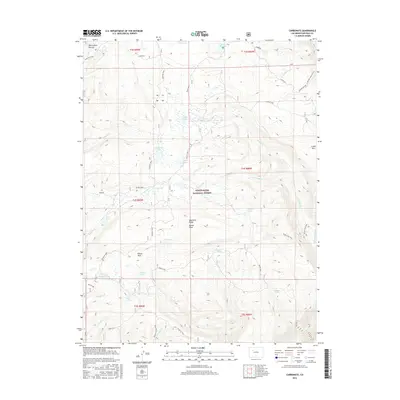 2016 Map of Carbonate, 2016 Print