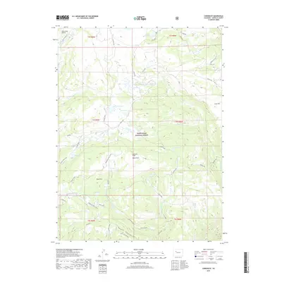 2019 Map of Carbonate, 2019 Print