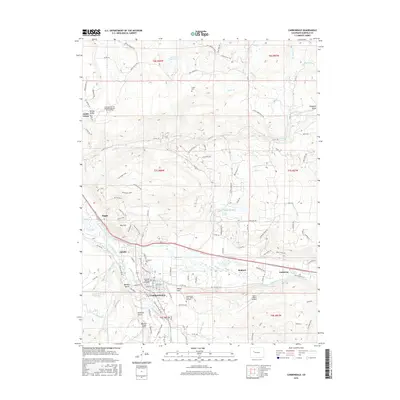 2016 Map of Carbondale, 2016 Print