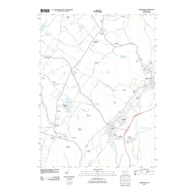 2010 Map of Carbondale, 2010 Print