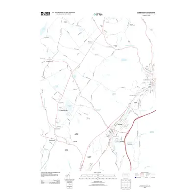 2013 Map of Carbondale, 2013 Print