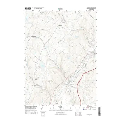 2016 Map of Carbondale, 2016 Print