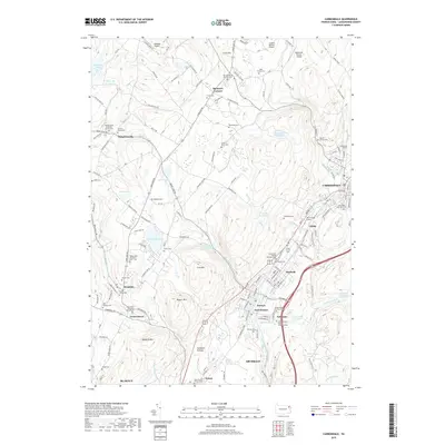 2019 Map of Carbondale, 2019 Print