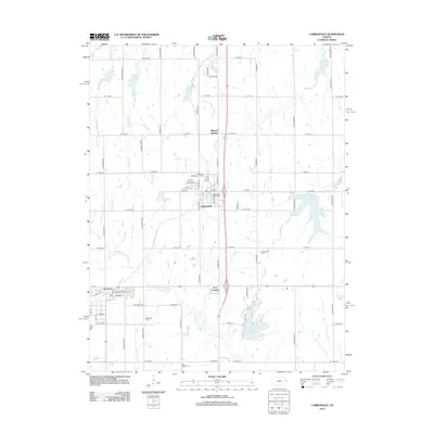 2012 Map of Carbondale, 2012 Print