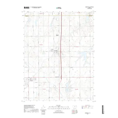 2018 Map of Carbondale, 2018 Print