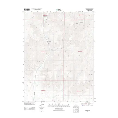 2013 Map of Carbonera, 2013 Print