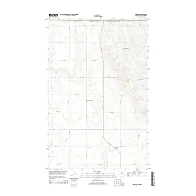 2014 Map of Carbury, 2014 Print
