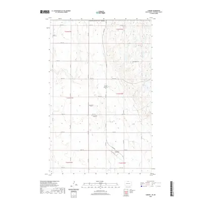 2020 Map of Carbury, 2020 Print