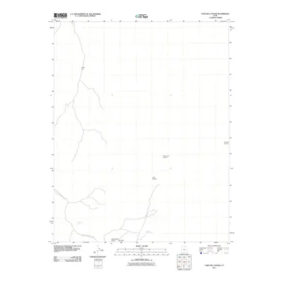 2011 Map of Carcass Canyon, 2011 Print