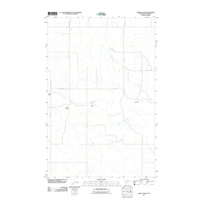 2011 Map of Carda Coulee, 2011 Print