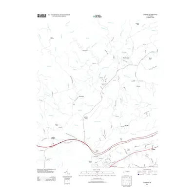 2013 Map of Cardiff, 2013 Print