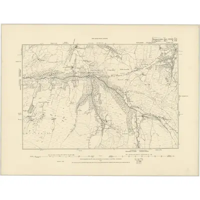 1887 Map of Cardiganshire II.NE