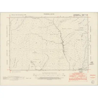 1948 Map of Cardiganshire XII.NE, 1953 Print