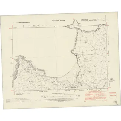 1948 Map of Cardiganshire XXIX.NE & SE, 1953 Print