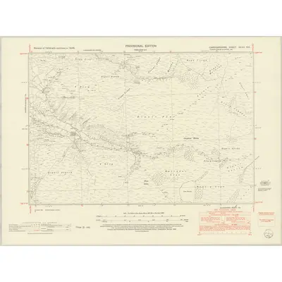 1948 Map of Cardiganshire XXVII.NE, 1952 Print